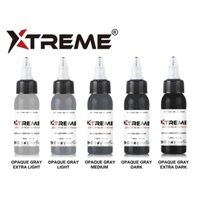 Set mực xăm Hình Xtreme Ink OBAQUE GRAY