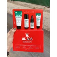 SET MỤN 4 MÓN AC SOS AHA-BHA-PHA 30DAYS SOME BY MI KIT CHÍNH HÃNG - 6052