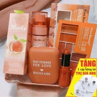 Sét mỹ phẩm trang điểm đa năng 4 món Kiss Beauty Chuẩn Thái