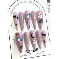 Set nailbox theme Halloween bling - Th003