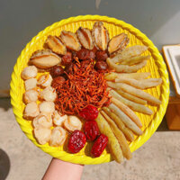 SET NẤU SÚP TĂNG LỰC :bào ngư, Hải sâm, sò điệp, càng Cua, thanh cua (tự nấu) [Hoả Tốc SG]