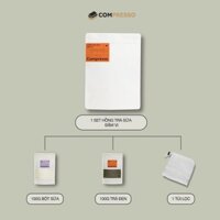 Set Nguyên Liệu Hồng trà đen ĐẬM VỊ_100g hồng trà 100g bột sữa