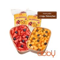 Set nguyên liệu làm tiramisu Douyin 2 vị hoa quả