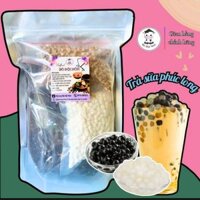 Set Nguyên Liệu Pha Trà Sữa Phúc Long (Thành phẩm 30-35 ly) Bò Đội Nón