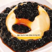 SET nguyên liệu TÀU HŨ TRÂN CHÂU ĐƯỜNG ĐEN - 10 CHÉN