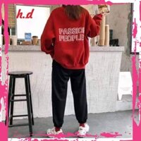 Sét nỉ PASSION + quần chun gấu HD62