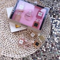 Sét Nước Hoa Chanel Hộp Giấy Kiếng