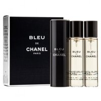 Set Nước Hoa Chanel Nam Bleu De Chanel EDT 3X20ML