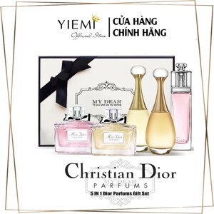 Set nước hoa Dior Les Parfums 5 chai mini (5ml/chai)