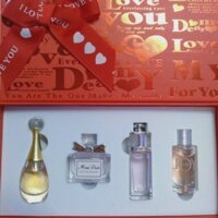 Set nước hoa dior mini 4*5 ml