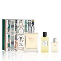 Set Nước Hoa Hermes Terre d’Hermes Eau Givree EDP 100ml + EDP mini 12,5ml + Shower Gel 80ml