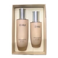 Set nước hoa hồng dưỡng ẩm chống lão hóa OHUI Miracle Moisture Skin Softener Moist 150ml + 100ml