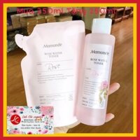 Set nước hoa hồng Mamonde 250ml tặn 250ml túi