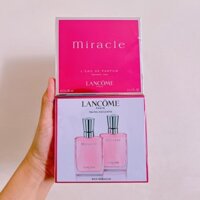 Set nước hoa Lancome Miracle EDP 30ml x 2 (seal rời)