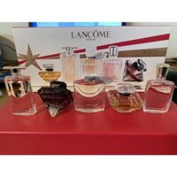 Sét nước hoa mini Lancome 5 chai La Vie Est Belle Eau de Parfum 4ml Trésor Eau de Parfum 7,5ml Miracle Eau de Parfum 5ml