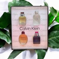 Set nước hoa nam CK Calvin Klein gồm eternity for men 15ml + 1 ck one 15ml + obsession 15ml + eternity aqua15ml