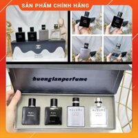 SET NƯỚC HOA NAM MINI CHAN🌾EL 4 CHAI X 25ML🍒 LUU HƯƠNG ĐỈNH- HỘP QUÀ ĐẸP🍒 - Hươngperfume