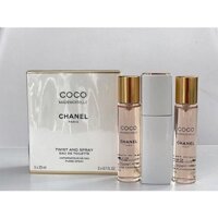 Set Nước Hoa Nữ Chanel Coco Mademoiselle 3 Chai 20ml