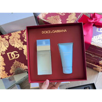 Set Nước hoa Nữ Dolce & Gabbana DG Light Blue 50ml + lotion 50ml tông Tươi mát, cá tính cho mùa hè