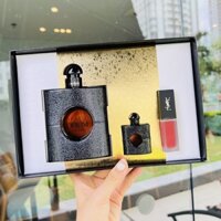 Set nước hoa Nữ YSL Black Opium 90ml kèm mini & mascara