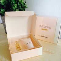 Set Nước Hoa Và Body Lotion Emozione Salvatore Ferragamo