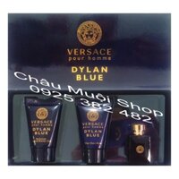 💥Sét Nước Hoa Versace Pour Homme Dylan Blue Mini – Năng Động Nam Tính Hiện Đại 💥