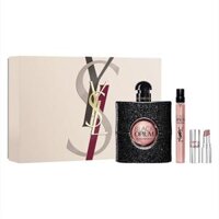 Set Nước Hoa Yves Saint Laurent YSL Black Opium EDP 3 Món (90ml + 10ml + Son Mini YSL