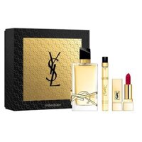 Set Nước Hoa Yves Saint Laurent Libre EDP (90ML + 10ML + Son YSL 21) Chính Hãng