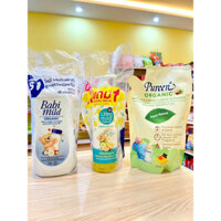 Set Nước Rửa Bình Sữa Pureen/ Rửa Chén Ultramild Thái Lan