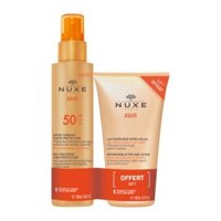 Set Nuxe Sun, kem chống nắng SPF 50, 150 ml + kem dưỡng da làm mới, 100 ml