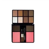 Set phấn má - màu mắt - kẻ mày Sivanna Colors Beauty Staple Palette HF554 No.3