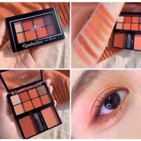 Set phấn mắt & má hồng ODBO 8 Ô Tông Cam Siêu Đẹp Eyeshadow And Blush Od1022 Thái Lan 20g
