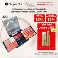Set phấn mắt má hồng ,Set trang điểm ODBO BEAUTY IN ONE OD1006 - (Auth Thái) - TV140