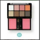 Set phấn mắt và má hồng ODBO Eyeshadow & Blush Số 02 - Mã #001