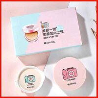 Set Phấn Nước Nền A'ERVEAL Máy Ảnh CC Powder Tặng Kèm Lõi Thay Dễ Thương