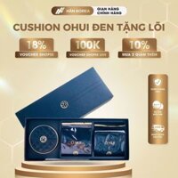Set Phấn Nước OHUI Đen ULTIMATE COVER MESH CUSHION Special Set 1 Hộp Chính Tặng 2 Lõi - Hân Korea