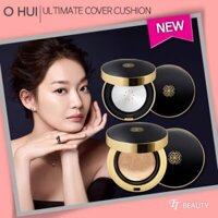 Set Phấn Nước OHUI Ultimate Cover Cushion Matt Finish SPF50+ 30g (hàng chính hãng)