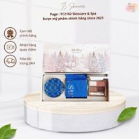 Set phấn nước + phấn mắt SUM xanh cho da dầu hỗn hợp