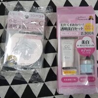 Set phấn và cc cream ettusais