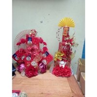 sét phụ kiện tháp hai bánh và nước diện tết