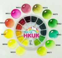 Set pocket Holbein Botanical 24 màu ( 2 bảng )