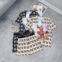 set PRADA cotton lụa co giãn siêu hot , Bộ PRADA quần đùi form rộng