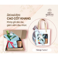 Set quà biếu tặng: CAO CỐT KHANG - Khớp gối dẻo dai, giảm viêm đau nhức