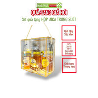 Set quà hộp mica trong suốt FANSI