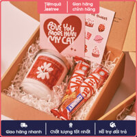 Set quà Socola Kitkat Nến Thơm - Tiệm Quà Jootree - NT1