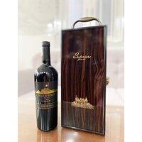 Set quà tặng 1 chai rượu vang Ý Sole D'Italia Semi - Hộp SM đơn
