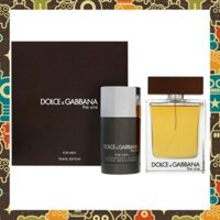 (Set quà tặng) Bộ nước hoa nam DOLCE & GABBANA The One For Men (2 món)