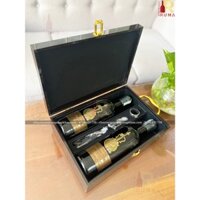 Set quà tặng cao cấp rượu vang Ý La Chitarra (vang cây đàn) - Hộp SM Đôi