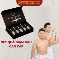 SET QUÀ TẶNG Cao Xoa Bóp Thảo Dược GIANGS, Dầu xoa bóp gia truyền Quốc Cơ Quốc Nghiệp 15ml