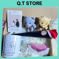 Set quà tặng Cốc Cầu Hôn Một chút cute , bơ tặng sinh nhật, 8/3,Valentine, dành cho bố, anh trai, người yêu, bạn thân